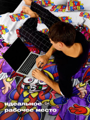 Комплект постельного белья «Цифровой цирк» - Фото 9