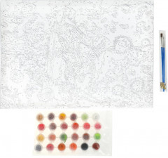 Картина по номерам «Лошадь в подсолнухах» - Фото 1