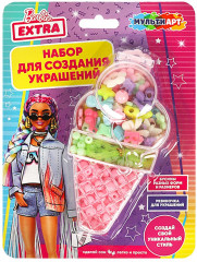Набор для создания украшений из бисера и бусин «Барби Extra» - Фото 1