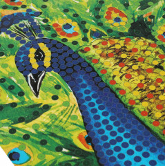 Картина из пайеток «Павлин» - Фото 2