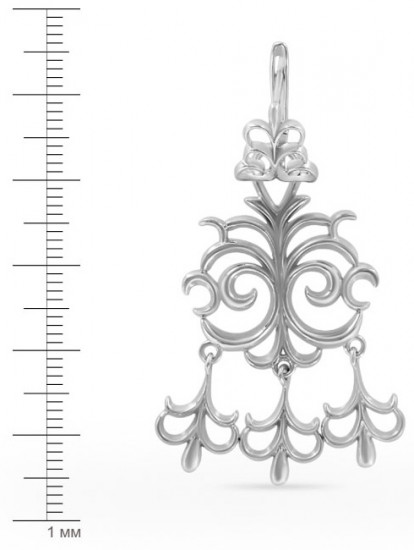 Серьги из серебра