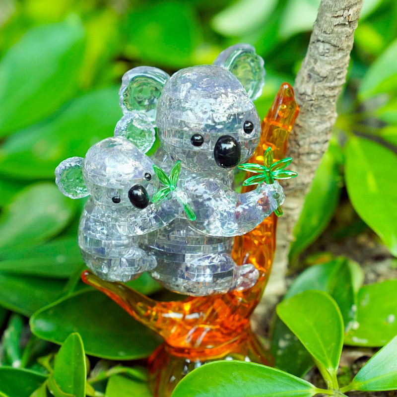 Пазл 3D «Коала с детенышем» | Crystal Puzzle | Фото 3