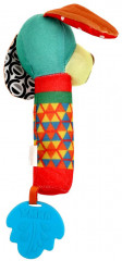 Игрушка-погремушка с пищалкой «Собачка» - Фото 2