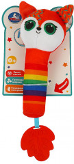 Игрушка-погремушка с пищалкой «Лисичка» - Фото 1