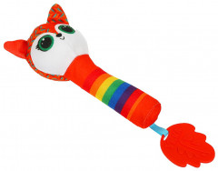 Игрушка-погремушка с пищалкой «Лисичка» - Фото 2