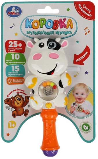 Игрушка музыкальная «Коровка»