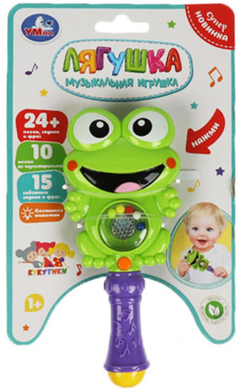Игрушка музыкальная «Лягушка»