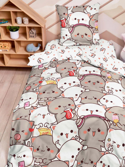 Комплект постельного белья «Kawaii cats»