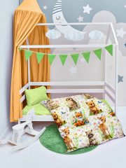 Комплект постельного белья «Лесные зверята» - Фото 6