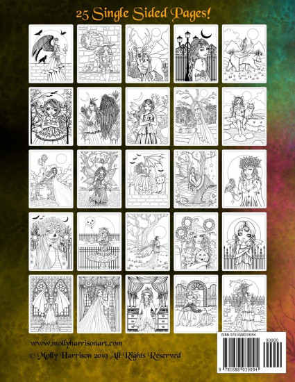 Halloween and Autumn Coloring Book