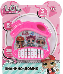 Игрушка музыкальная «Пианино-домик» - Фото 4