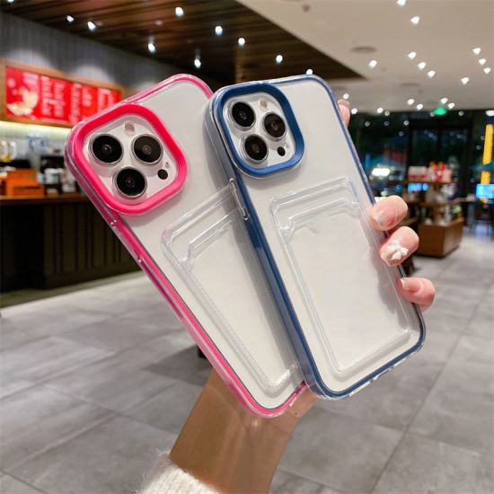 Чехол с цветными бортами IPhone 15