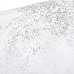 Картина по номерам с декором «Единороги» - Фото 2