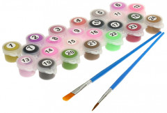 Картина по номерам с декором «Единороги» - Фото 3