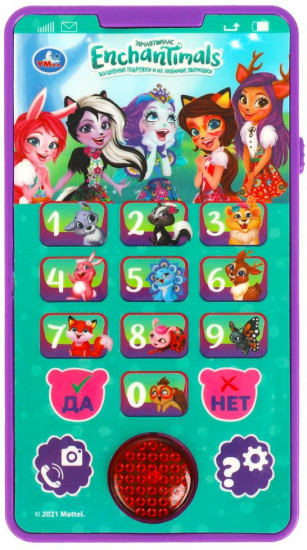 Телефон обучащий «Enchantimals»