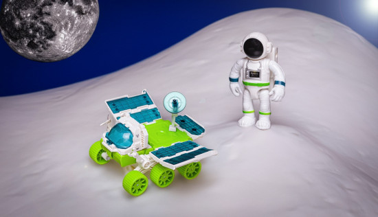 Игровой набор «Космический вездеход на солнечных батареях»