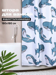 Штора для ванной - Фото 2