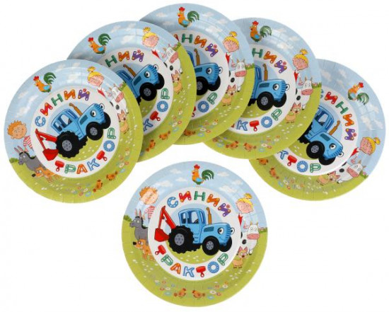 Набор бумажных тарелок