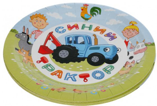 Набор бумажных тарелок