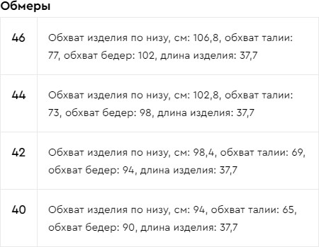 Юбка женская