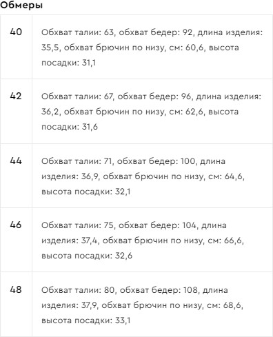 Шорты женские