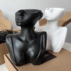 Интерьерная ваза «Безумная роскошь black» - Фото 1