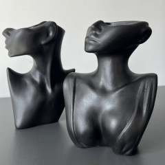 Интерьерная ваза «Безумная роскошь black» - Фото 2