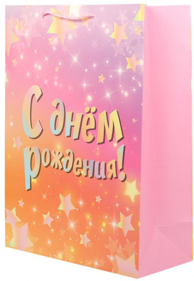 Пакет подарочный