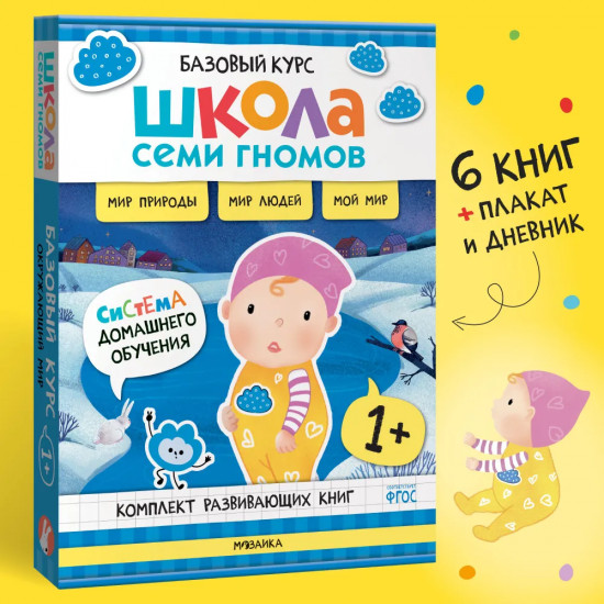 Окружающий мир. От 1 года. Комплект