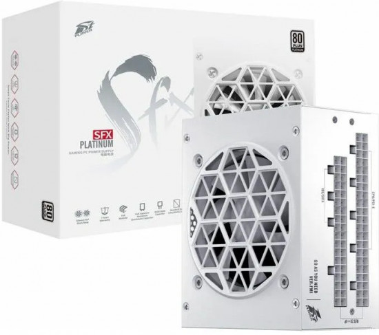Блок питания 1STPLAYER SFX 750W White Platinum