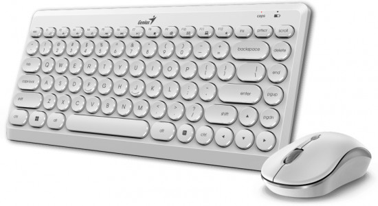 Набор беспроводной Genius Luxemate Q8000 White