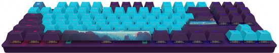 Клавиатура Dark Project DPO 87 Night Sky Violet