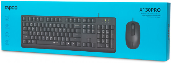 Набор проводной Rapoo X130PRO