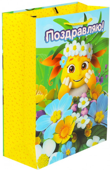 Пакет подарочный «Лунтик»