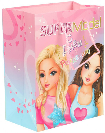 Пакет подарочный «Supermodel»