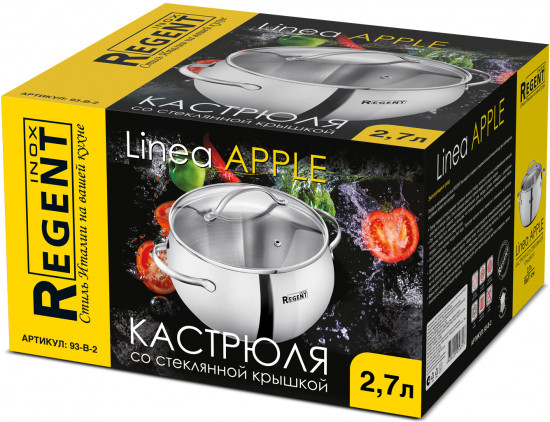 Кастрюля c крышкой «Apple»