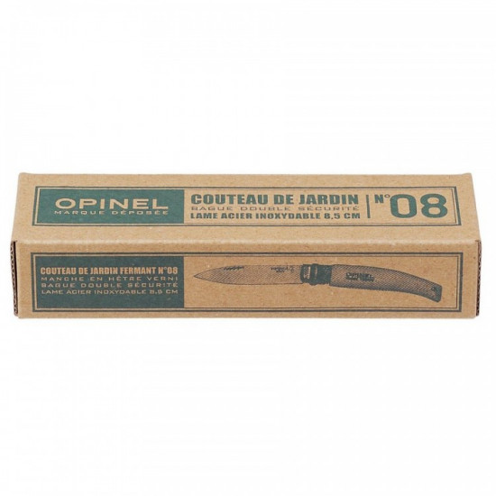 Нож садовый «Opinel №8» (19,1 см, нержавеющая сталь)