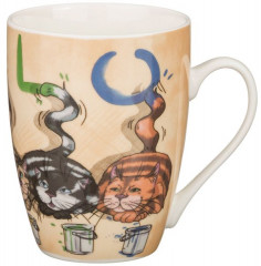 Кружка «Кошки Hello» (350 мл) - Фото 2