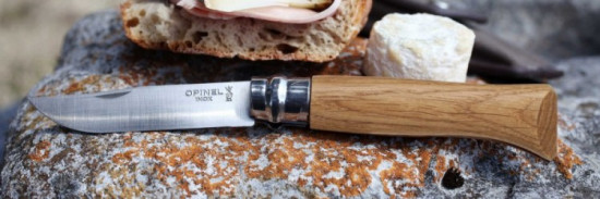 Нож складной «Opinel №8», дубовая рукоять