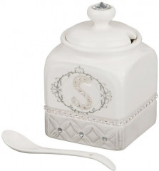 Сахарница с ложкой (300 мл) - Фото 2