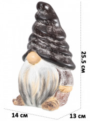 Фигурка «Гном Эрик с коричневым колпачком» - Фото 1