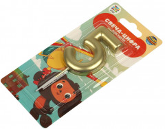 Свеча для торта «Цифра 5» - Фото 1