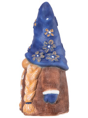 Фигурка «Гном» с синим колпачком - Фото 3