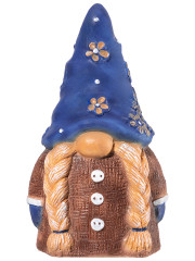 Фигурка «Гном» с синим колпачком - Фото 6