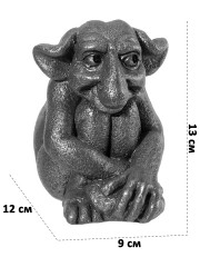 Фигурка «Тролль» графит - Фото 1