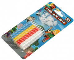 Набор свечей для торта с держателями - Фото 1