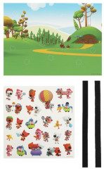 Игра развивающая с липучками - Фото 2