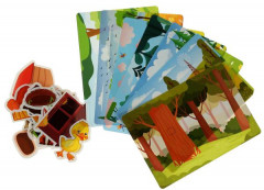 Игра развивающая на липучках «Кто где живёт» - Фото 1