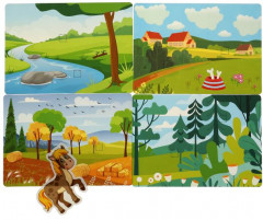 Игра развивающая на липучках «Кто где живёт» - Фото 2