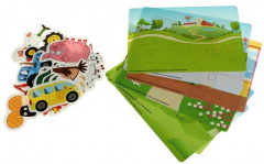 Игра развивающая с липучками «Синий Трактор. Любимые герои» - Фото 1